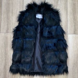 BCBGeneration Faux Fur Vest